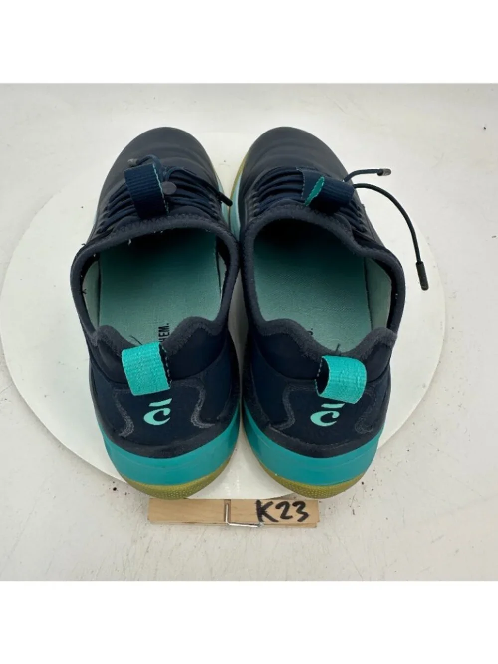 Clove Aero Men Size 8.5 Mint Blue Navy Nurse Healthcare Comfort Shoes